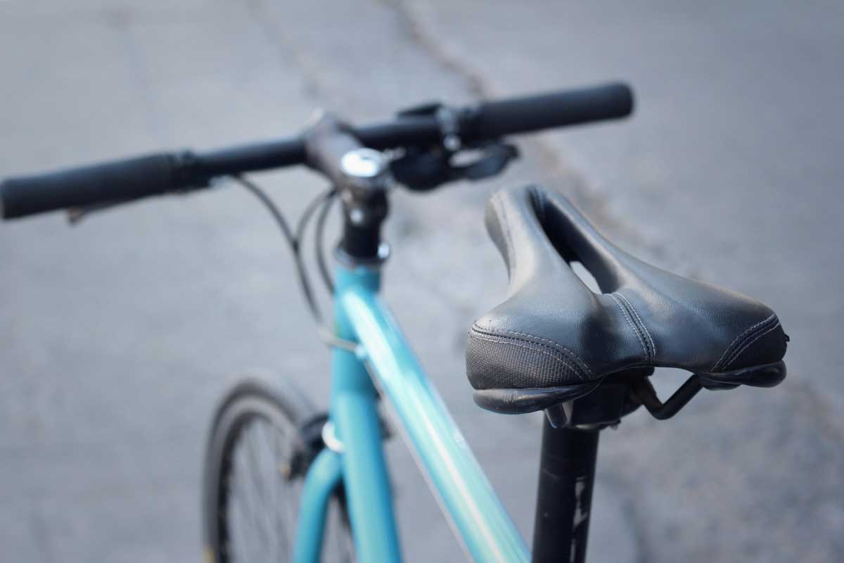Selle Cuir Ideale 60 Avec Chariot Alu Pour Vélo Course/piste/randonneuse - L 27cm - Occasion