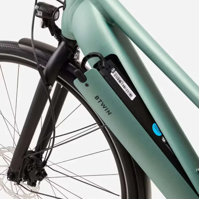 Zoom sur la batterie VAE 500 Btwin