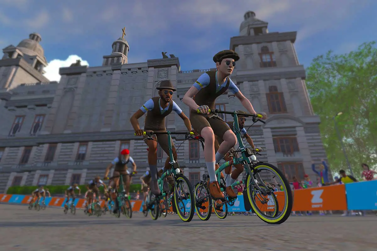 zwift en brompton