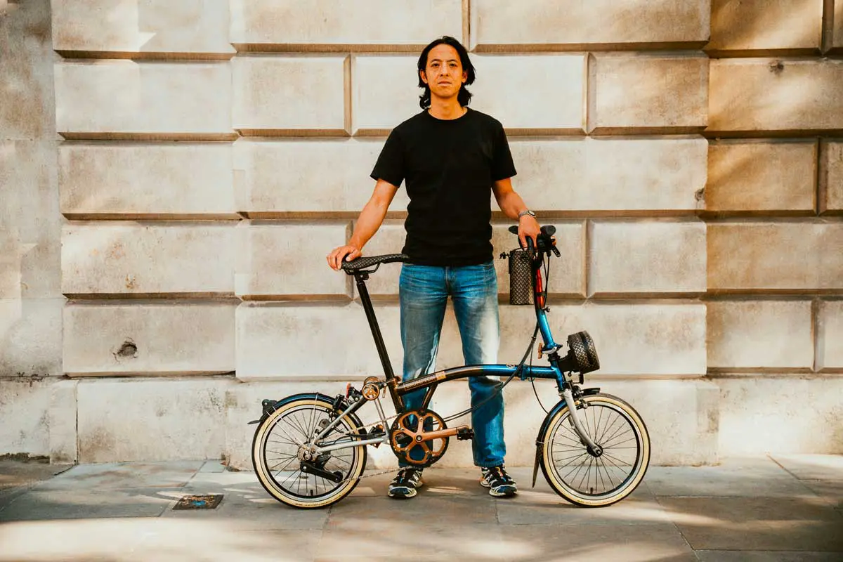 Vélo pliant Brompton édition limitée 1975