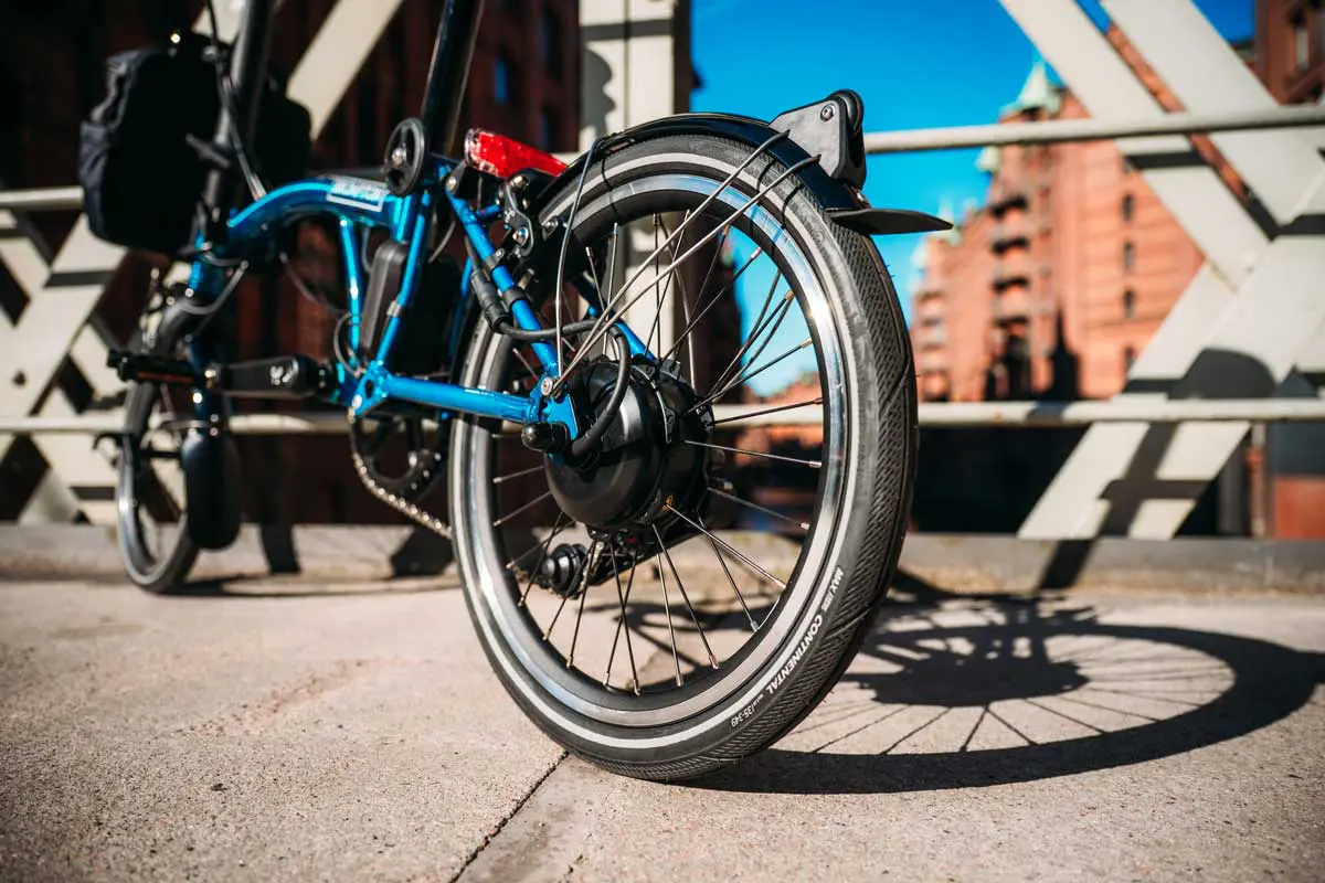 Moteur électrique moyeu arrière du P-Line