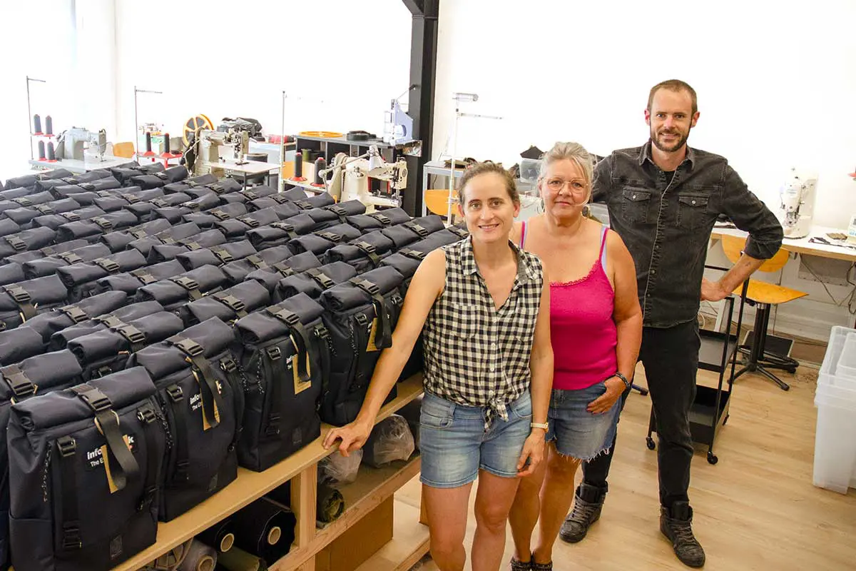 L'équipe Ratio dans son atelier