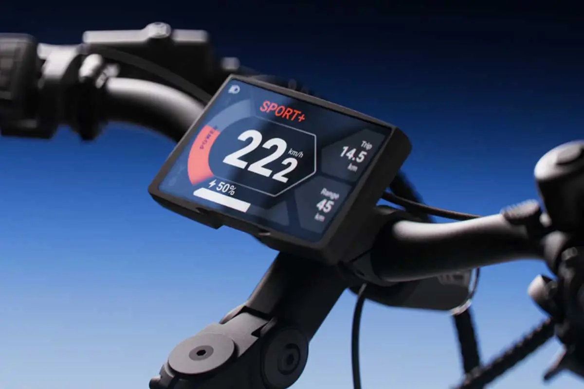 ecran LCD du tenways wayfarer