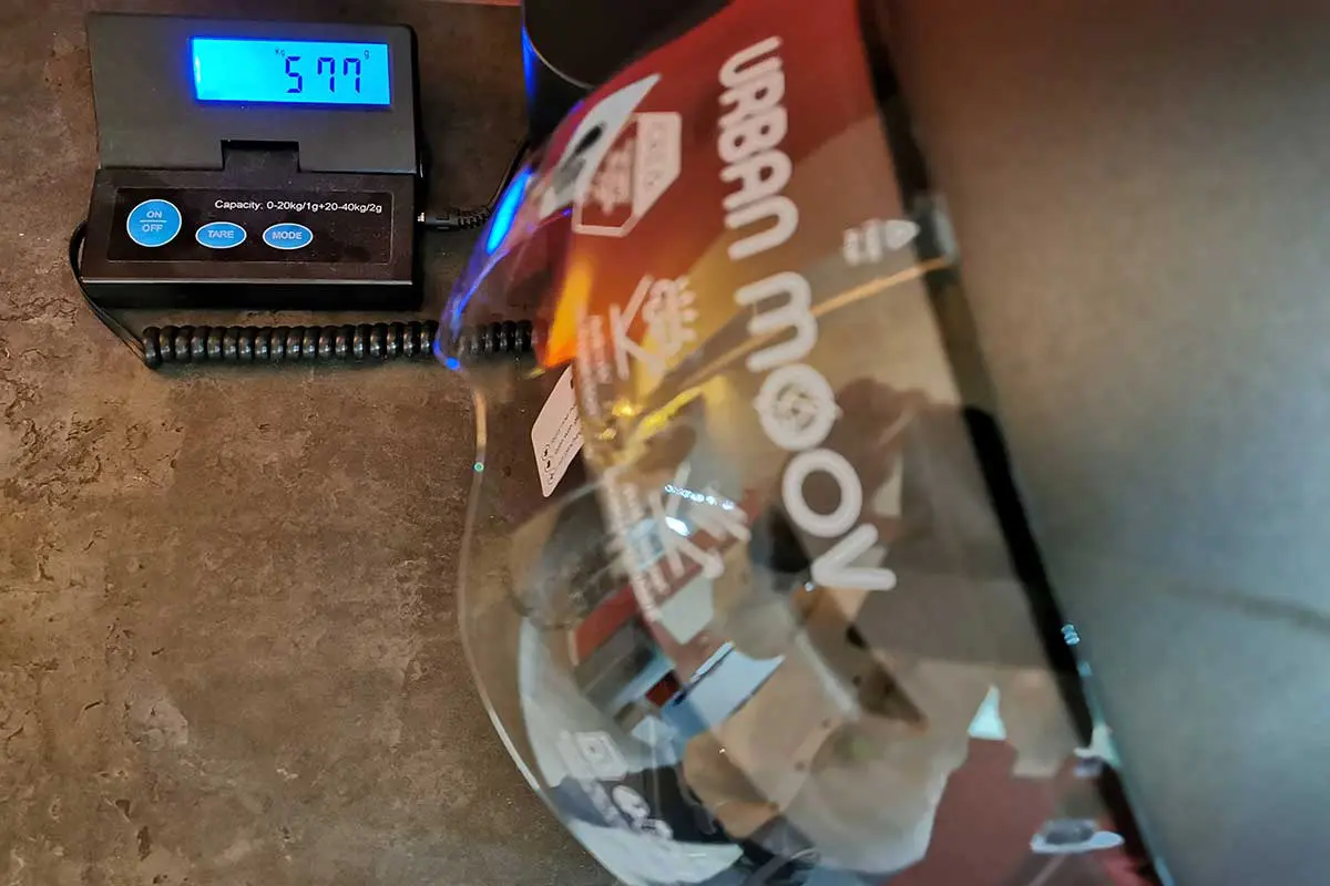 poids balance casque vélo tnb vizion