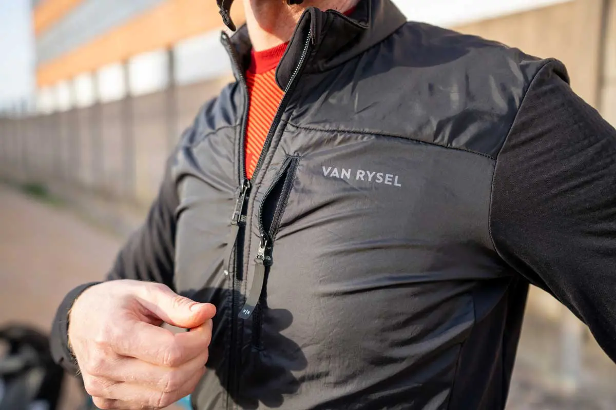 maillot vélo manches longues Van Rysel EDR