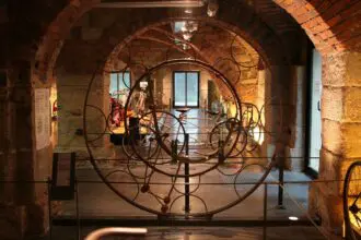 Parcours vélo du Musée d'art et d'industrie de Saint-Etienne