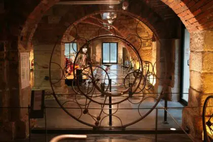 Parcours vélo du Musée d'art et d'industrie de Saint-Etienne