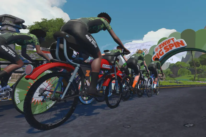 Le défi Zwift Big Spin revient en mars 2026 !