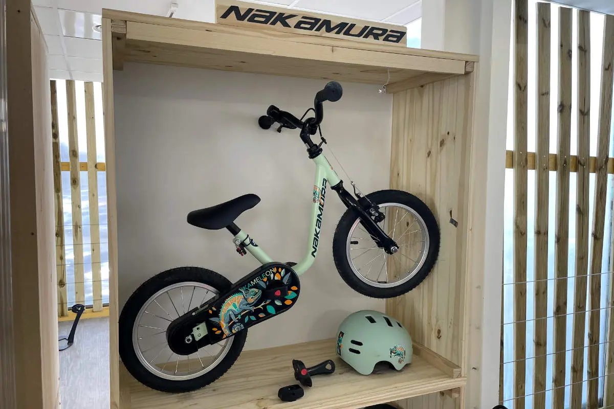 Nakamura EZ’Y Kameleon, vélo enfant évolutif 2-en-1 Intersport 2026 transformable en draisienne pour enfants de 2 à 5 ans