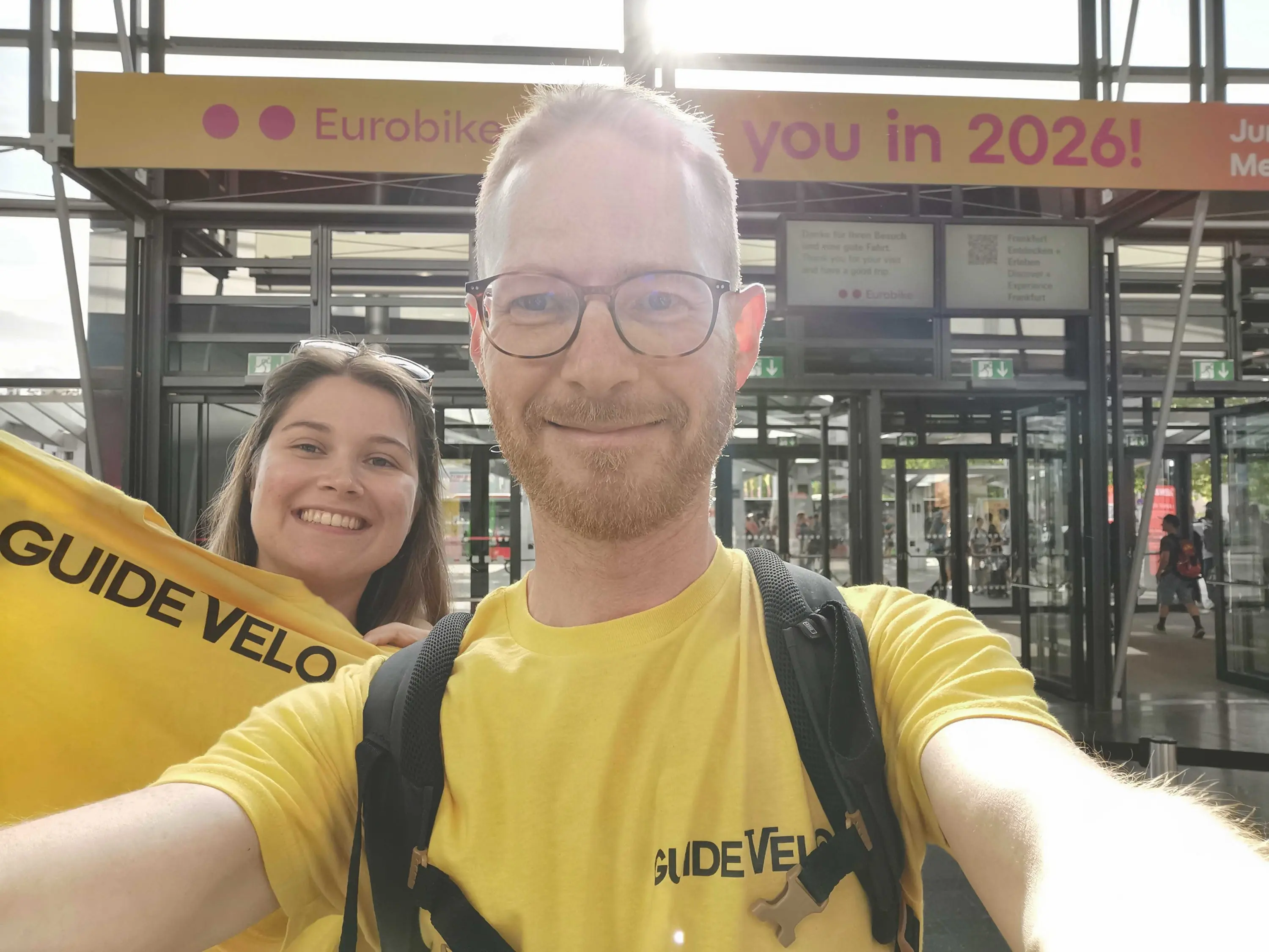 Audrey et Thibaut à Eurobike 2025