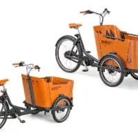 Triporteurs Babboe Curve M et Go M