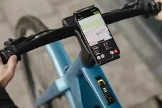 support de téléphone pour vélo Bosch SmartphoneGrip Vertical
