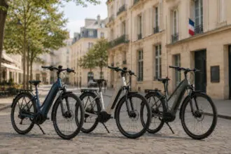 Photos de vélo électrique à Paris