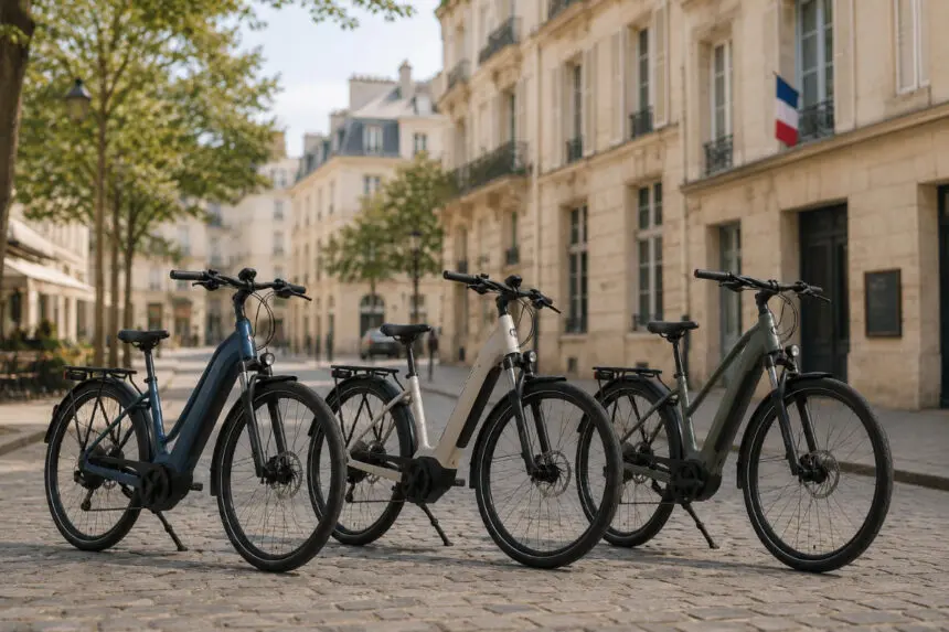 Photos de vélo électrique à Paris